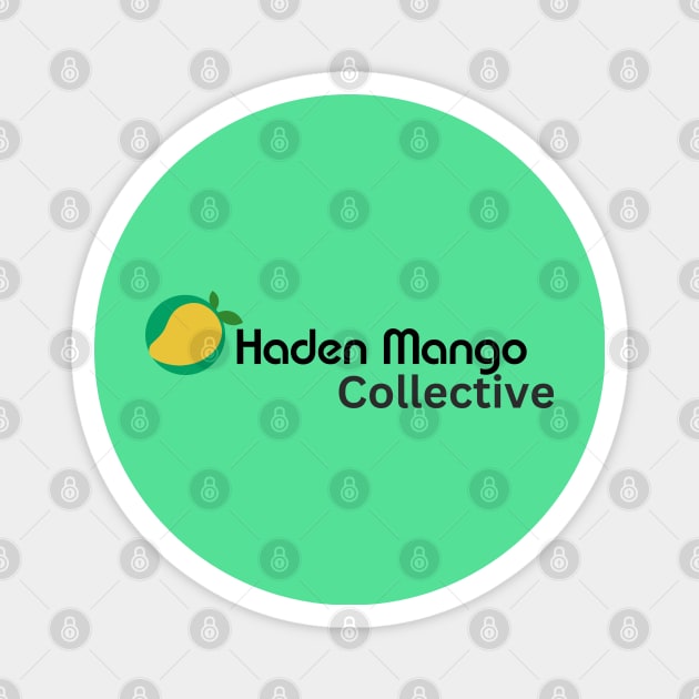 Green Haden Mango Logo wear Magnet by Hayden Mango Collective 